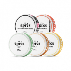 Aprs All White Nicotine Pouches Multipack (5-Pack)
