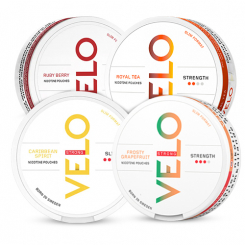 VELO All White Mix Multipack (5-Pack) 