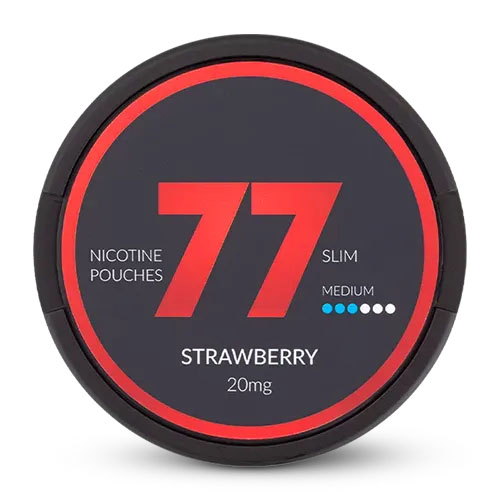 77 - Strawberry Extra Strong All White Portion