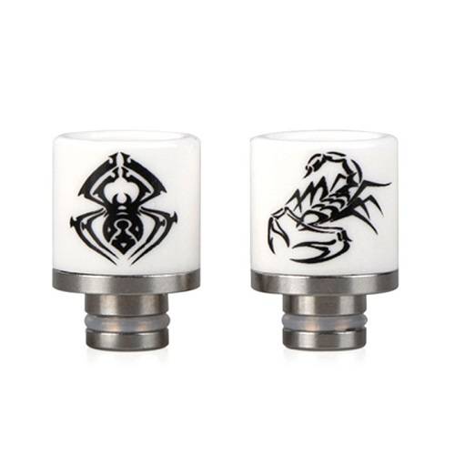 Drip tip - Ceramic And Stainless Steel