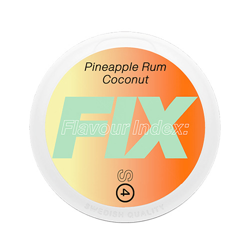 Black rum pineapple Fix All White