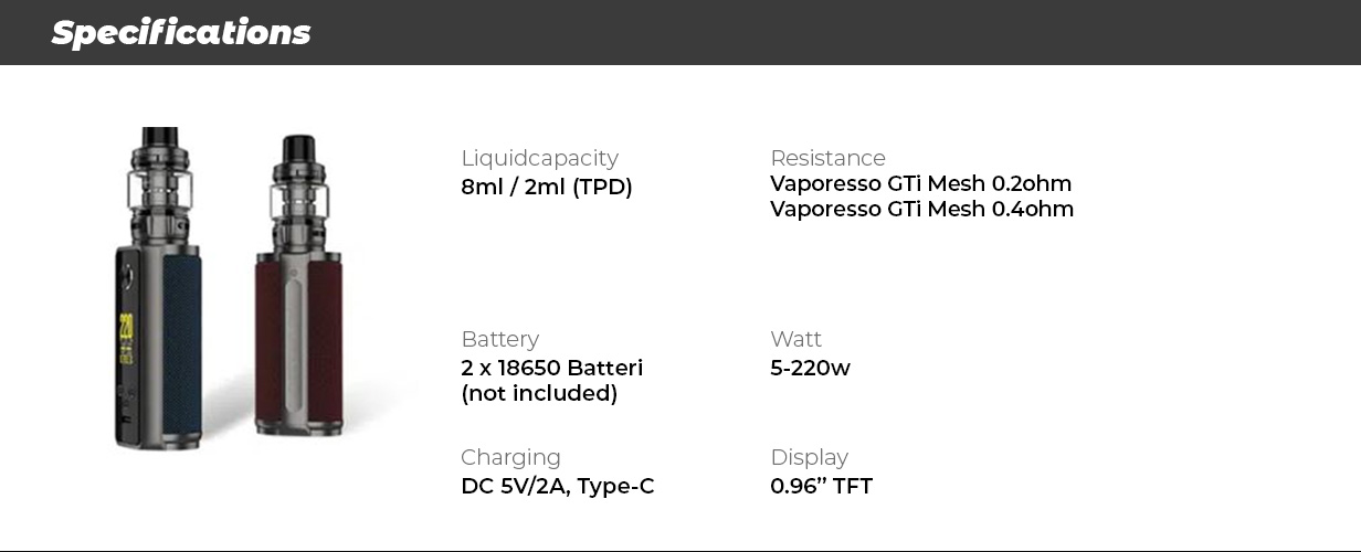 Target 200 specs