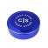 Snus Can DUS Blue Aluminum with double lid and cigge logo